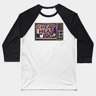 CheapHeatTV Logo Baseball T-Shirt